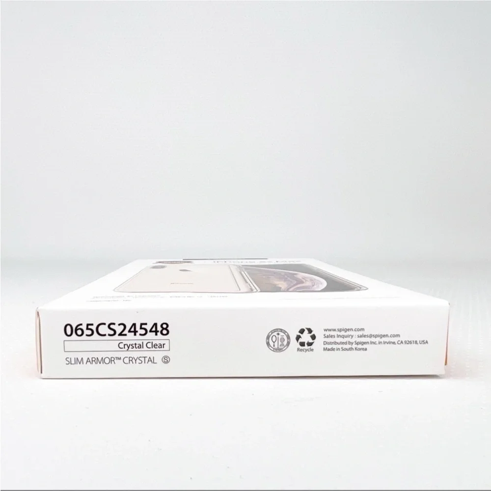 Spigen iPhone XS Max Slim Armor Crystal Clear Case New in Box NWT